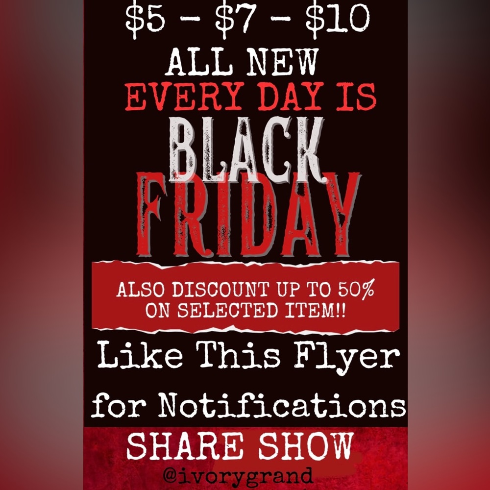 POPUP LIVE SHOW NOTIFICATIONS FLYER LOW START - Picture 7 of 11